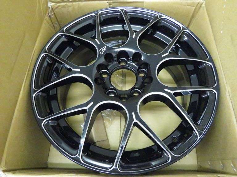 4) FK Ethos Wheels 15x6.5 +40 Offset