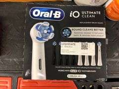 Oral-B iO Ultimate Clean Replacement Toothbrush Head, Bengay Tropical Analgesic Cream, Multivitamin,
