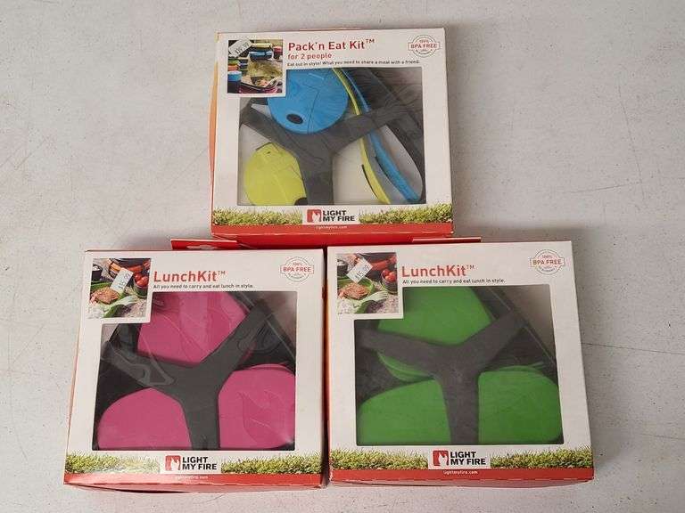 3) Light My Fire Lunch Kits