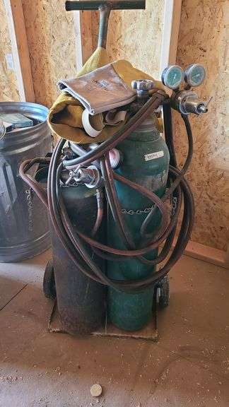 Acetylene/Oxygen Torch Setup, Welding Apron, Welding Glove