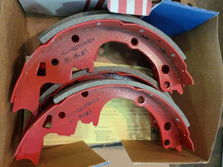 4) Drum Brake Shoes