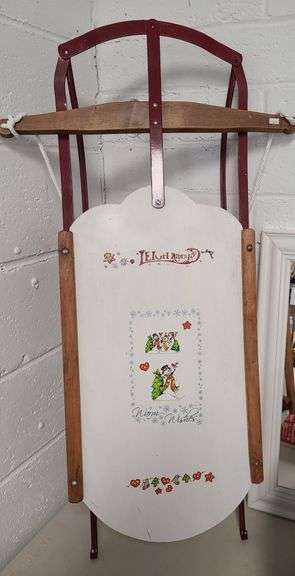 Painted Sled