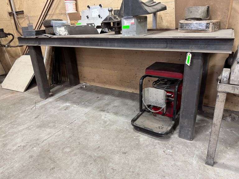 Shop Built Welding Table