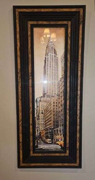 Skyscraper Framed Art