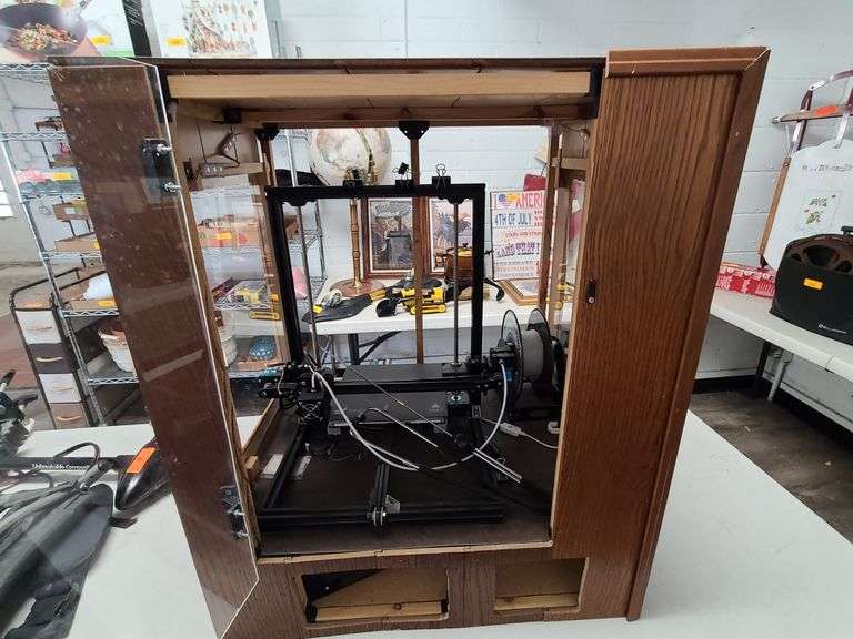 3D Printer with Cabinet