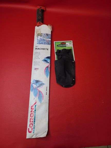 Corona 12" Machete, Pruner Pouch