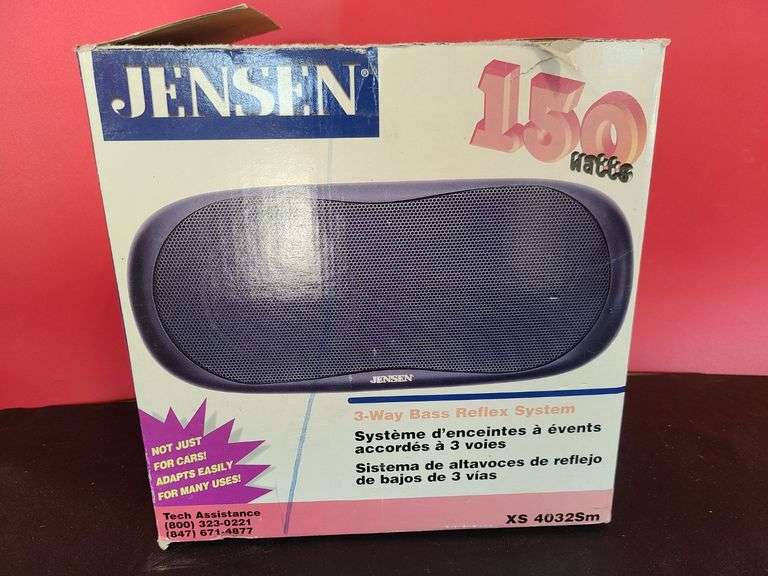 Jensen 3- Way Bass Reflex System