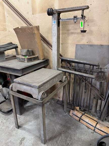 Fairbanks Rolling Scale, Stand