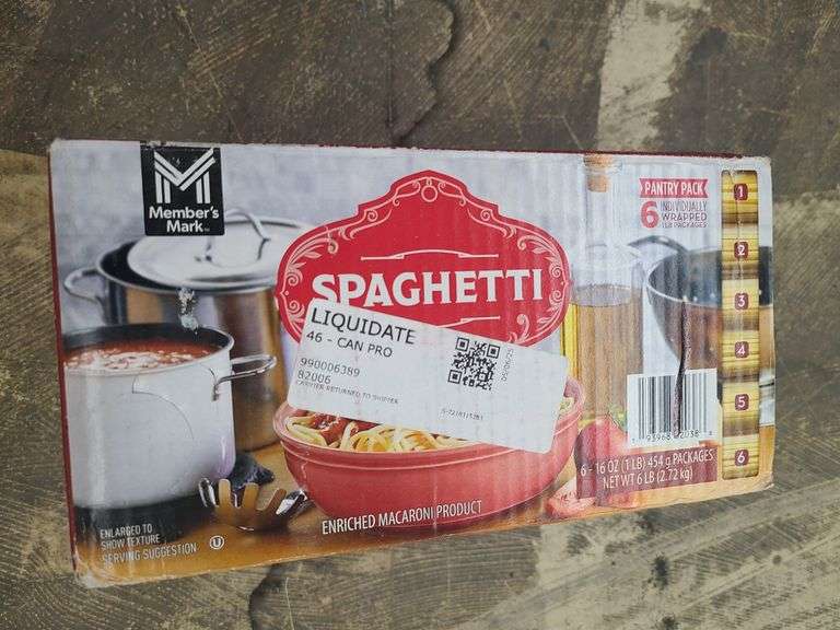 4) Spaghetti Pantry 6-Pack