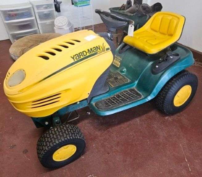 Yardmaster Riding Mower Yard-Man Riding Lawn Mower - Prime Time Auctions, Inc.