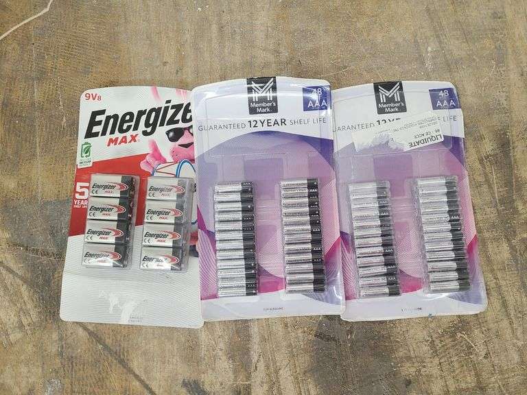 2) AAA Battery Packs, Energizer 9V Battery Pack