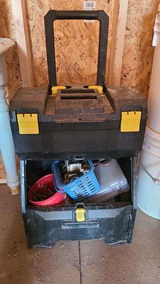 Stanley Rolling Tool Cart with Contents
