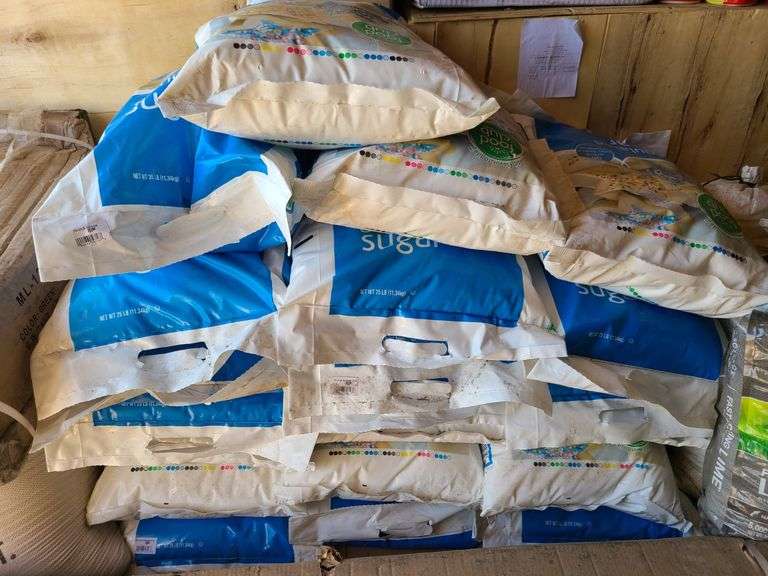 22) Granulated Sugar 25lb. Ea.*