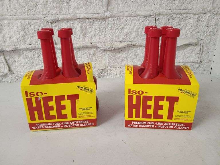 2) Packs Iso-Heet Injector Cleaner