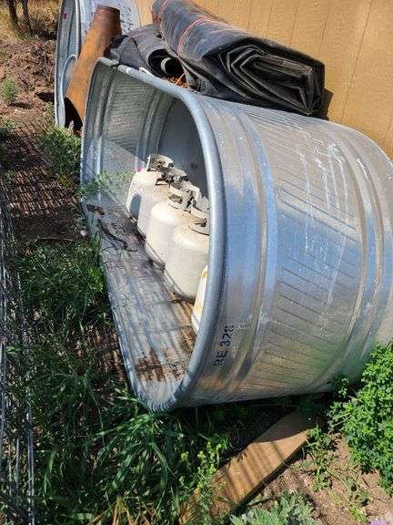 Large Galvanized Stock Tank
