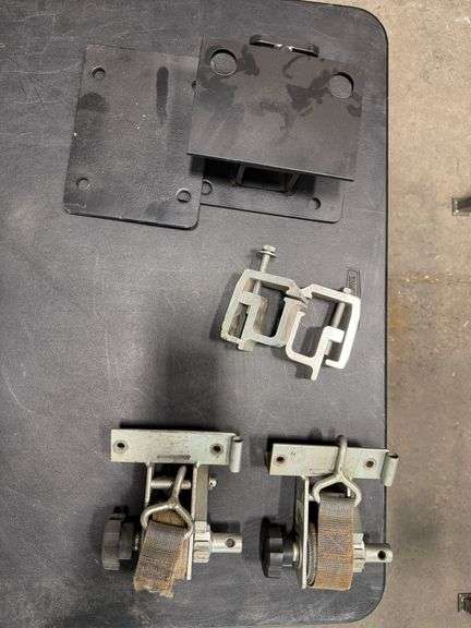 Hitch Mount, Truck Bed Clamps, Bed Mounted Ratcheting Straps