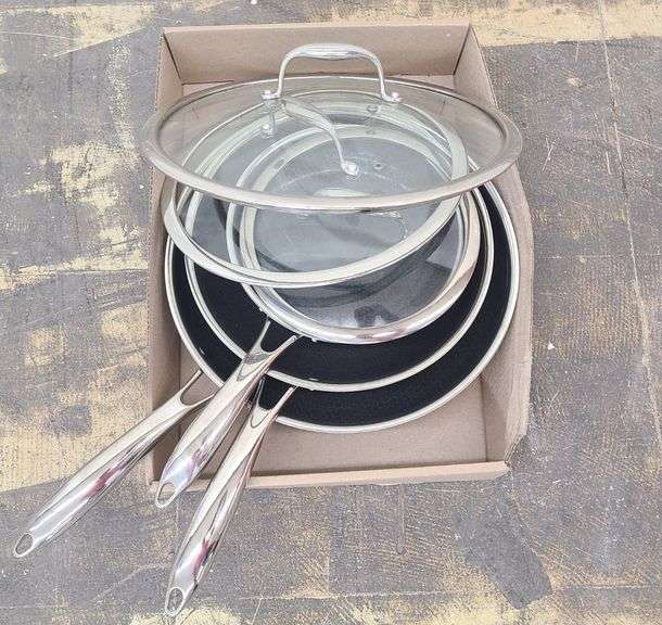 Hex Clad 6-Piece Pan Set