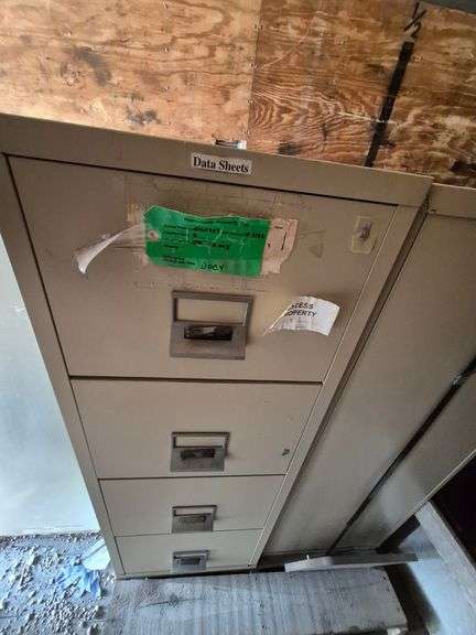 6) Fire Proof Filing Cabinets