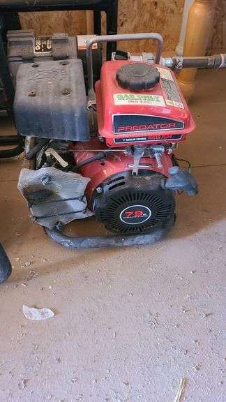 Predator 1" Gasoline Powered Water Pump 79cc