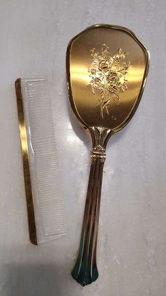 Nylon Brush and Comb Set - Made in USA
