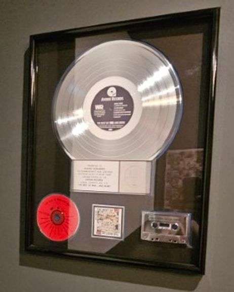 The Best Of War Platinum Record