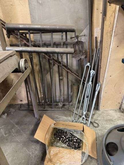Nuts, Turn Buckles, Clamp, Scrap