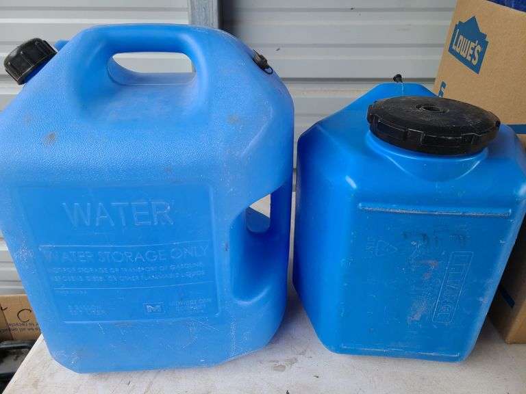 2) Water Storage Containers Prime Time Auctions, Inc.