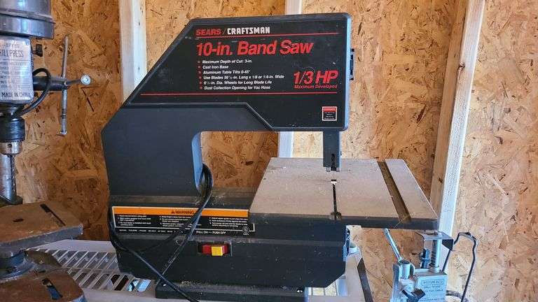 Craftsman 10" Band Saw 1/3 HP
