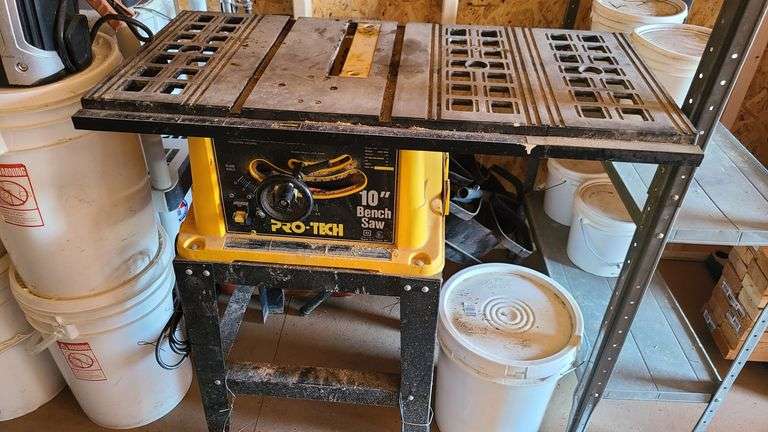 Pro-Tech 10" Bench Saw