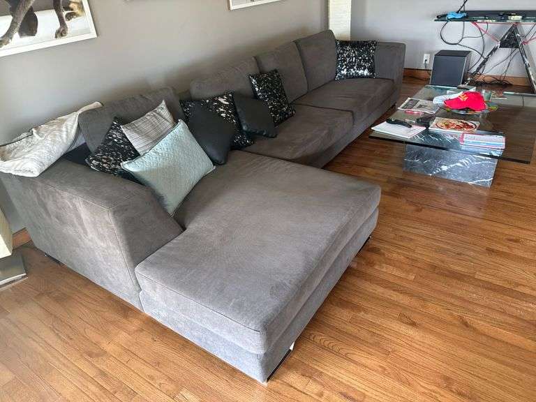 Grey Sectional Couch