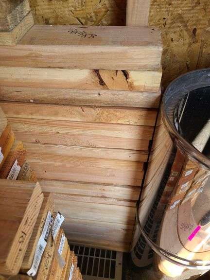 22) Boards of Lumber 1x4x8, 82) Boards of Lumber 2x4x8