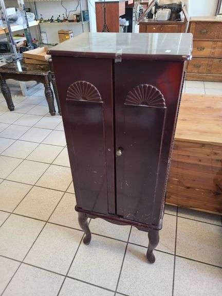 Standing Jewelry Box with Necklaces, Pins, Pendants, Bracelets and More