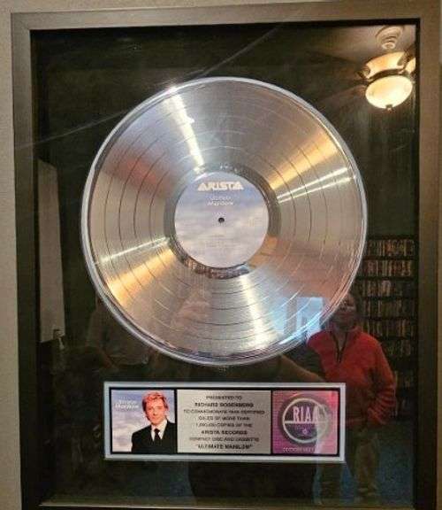 Barry Manilow Ultimate Platinum Record
