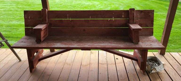 Wooden Bench