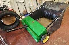 John Deere Tow-Behind Lawn Sweeper - Prime Time Auctions, Inc.