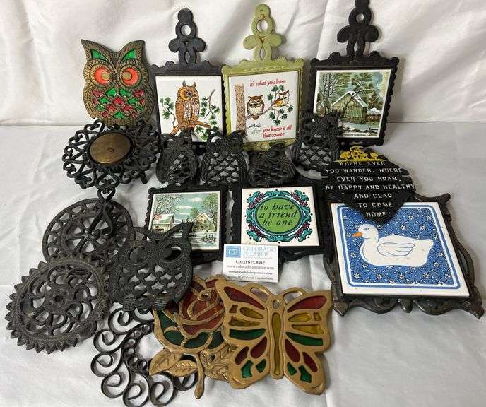 Metal and Tile Trivets