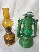 Vintage Kerosene, Oil & Electric Lamps
