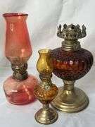 Vintage Kerosene, Oil & Electric Lamps