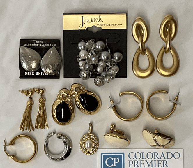 Erwin Pearl, Chico's, JJewels, Vintage Earrings