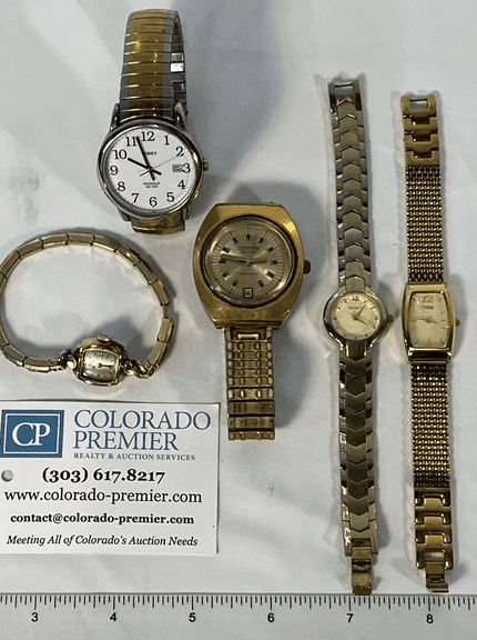 Bulova, Gruen, Elgin Lucien Piccard, Timex, Vintage Watches