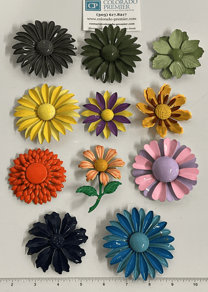 Flower Brooches