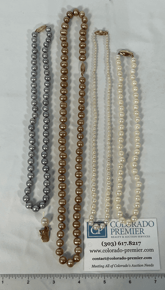 14K Gold, Cultured Pearl Necklaces