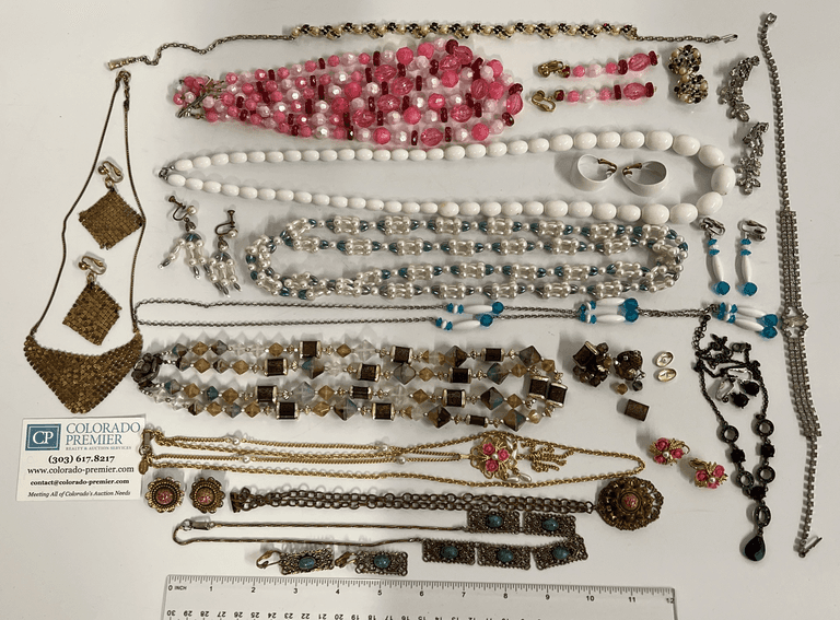 Costume Jewelry, Necklace, Earring Sets