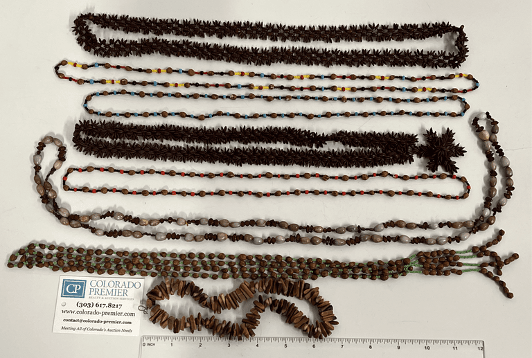 Vintage Seed Jewelry, Necklaces