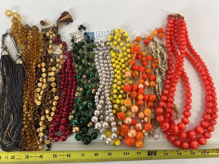 Japan, Hong Kong, Vintage Multi-strand Necklaces