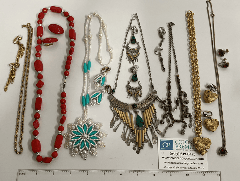Costume Jewelry, Matching Sets, Necklaces, Earrings