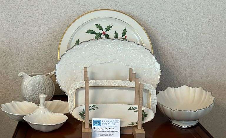 Lenox, Serving Platters, Bowl, Nut Dish, Pitcher