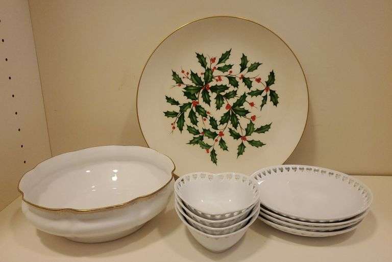 Lenox, Limoges, William Sonoma, Holiday Dishes