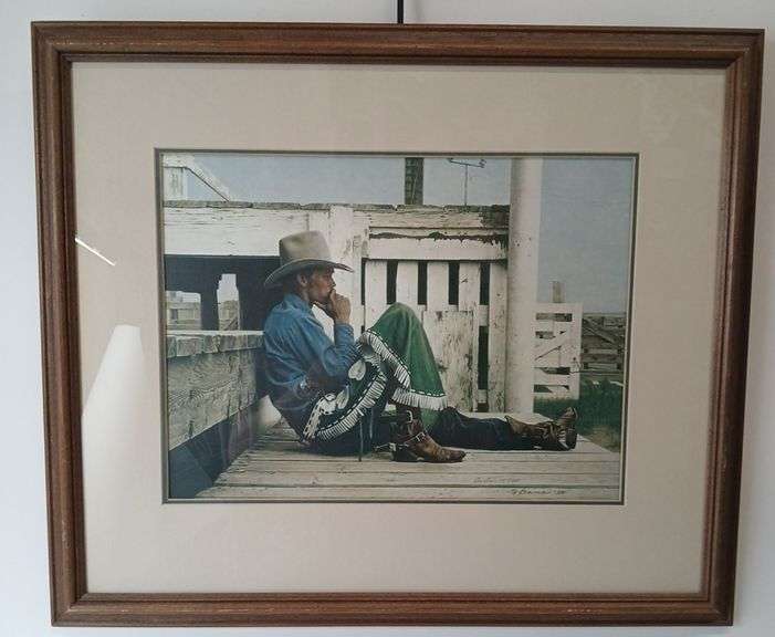 James Elliot Bama, Signed Print
