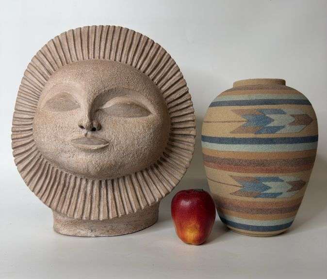 Austin Sculpture Collection, Paul Bellardo, Sculpture, Sand Art Vase